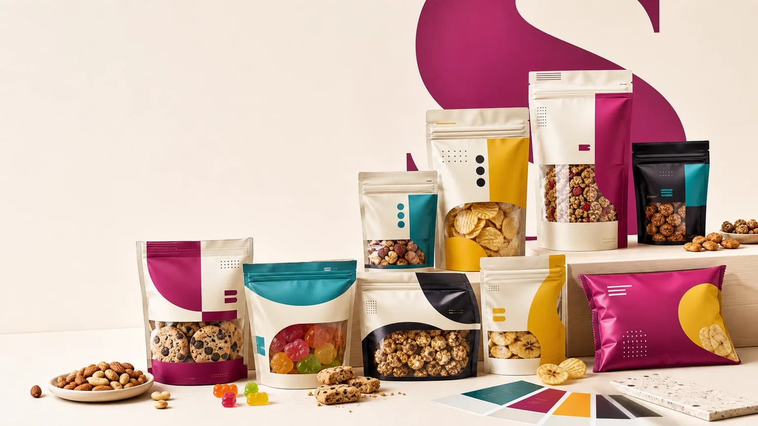 Custom stand-up pouches by Sparal Packaging