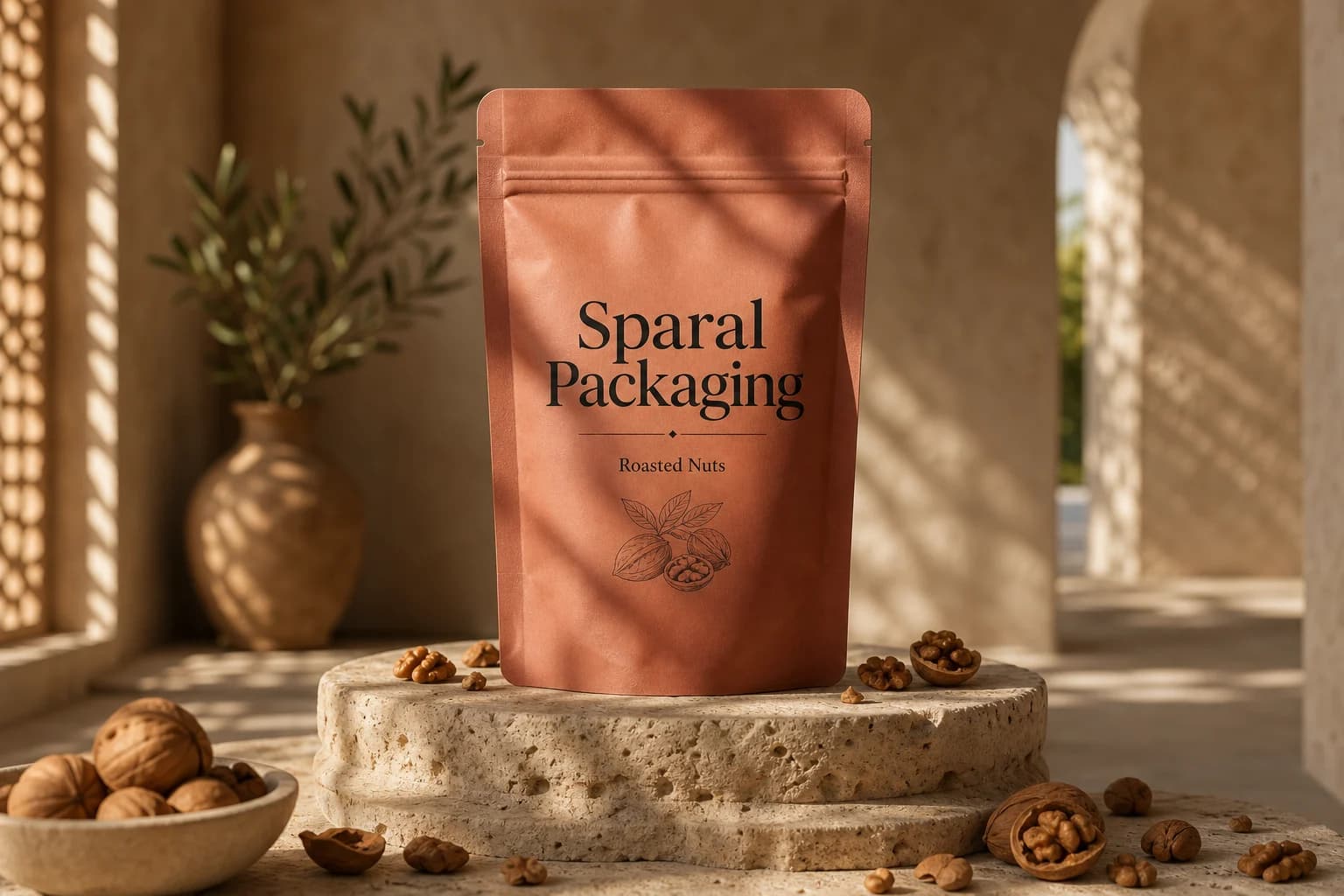 family-size stand-up pouches for cereal by Sparal Packaging