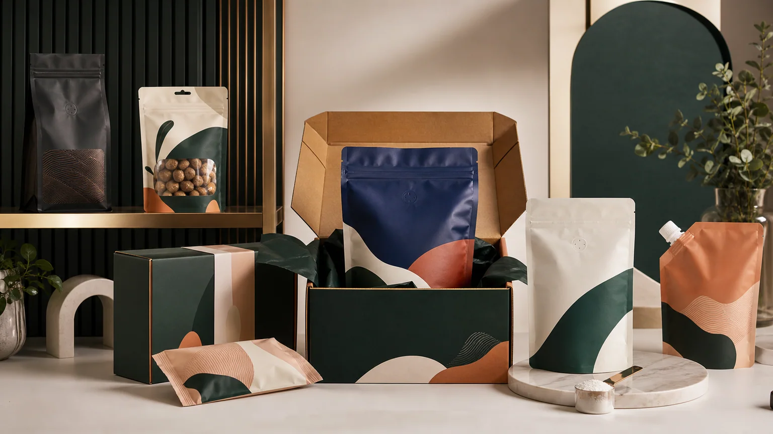 Specialty retail pouch packaging by Sparal Packaging